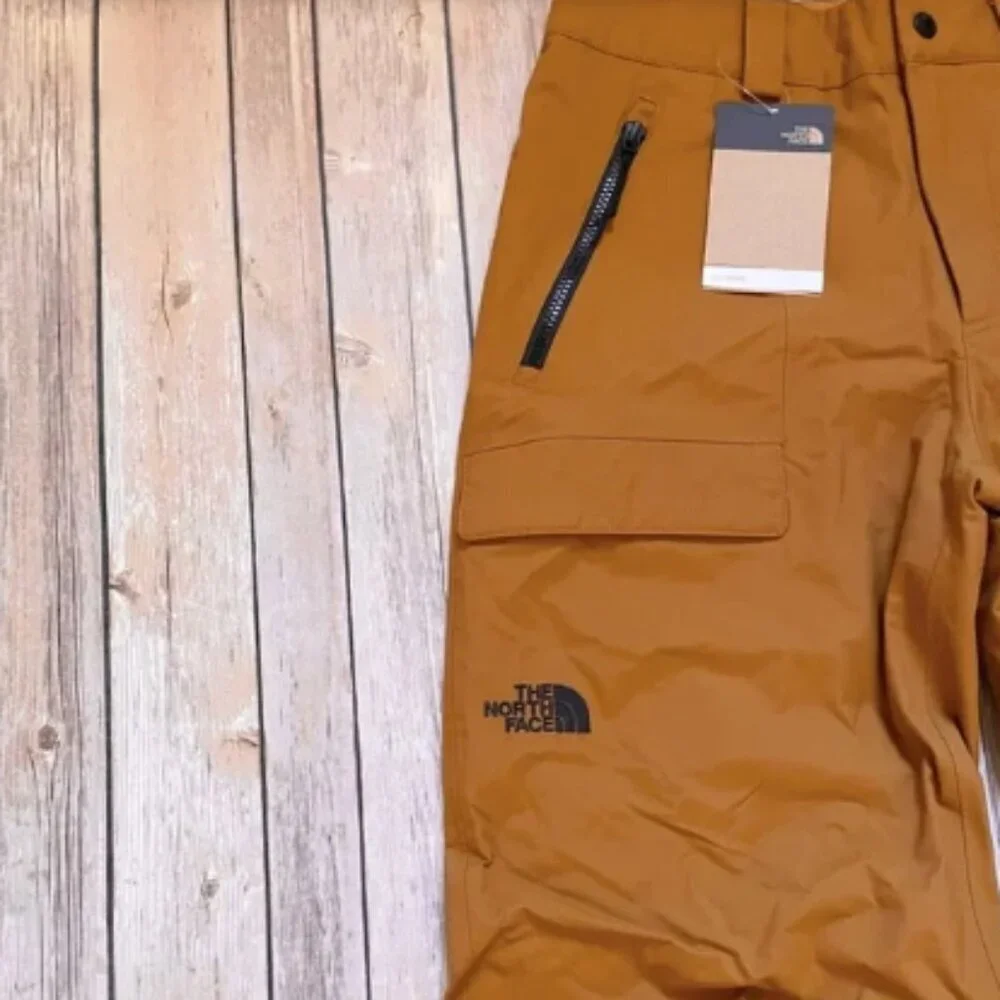 NWT! NEW! The North Face Seymore Shell Snow Pants Men's Timber Tan Size M